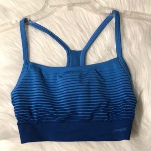 Patagonia Blue Sports Bra